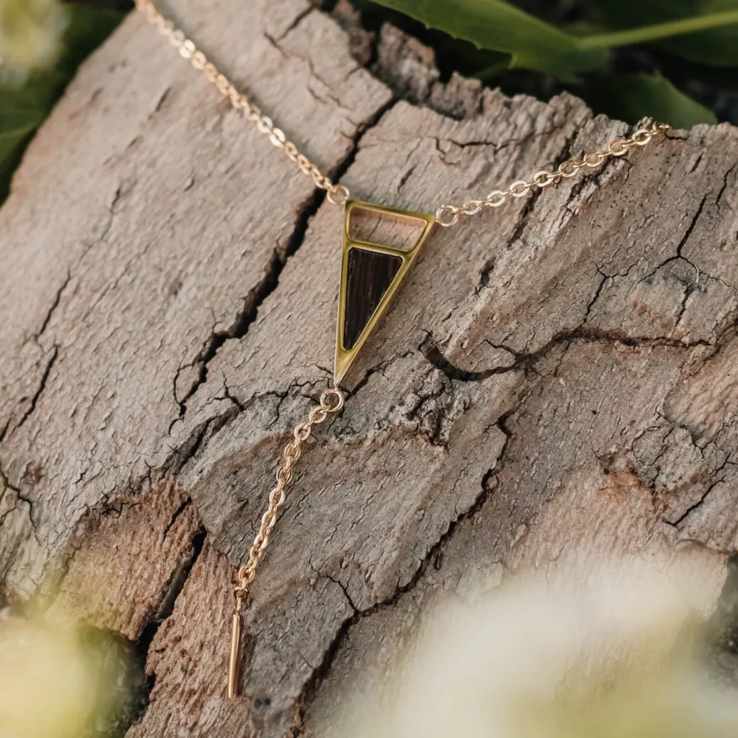 Holzkern Ink Ketting|DAMES Kettingen|Sieraden