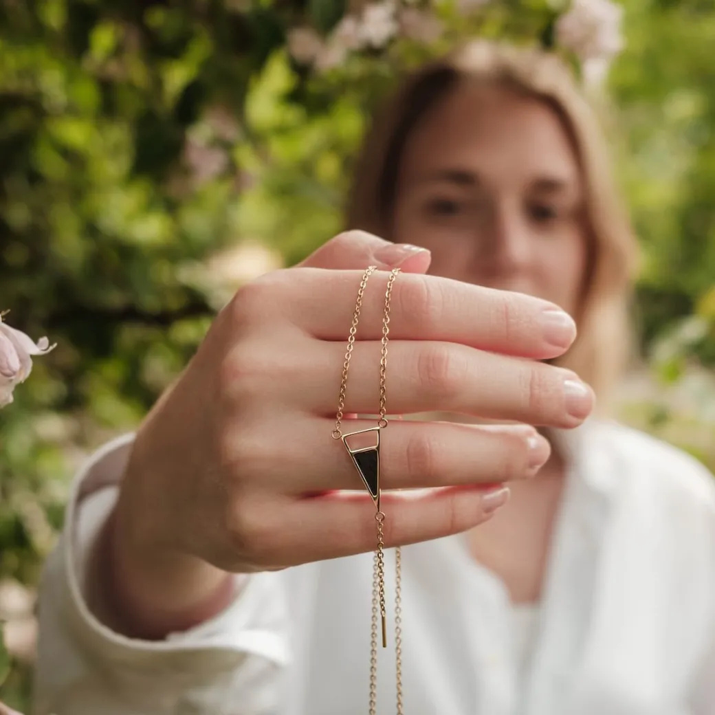 Holzkern Ink Ketting|DAMES Kettingen|Sieraden