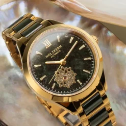 Holzkern Kaleidoscopic|DAMES Horloges