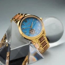 Holzkern Kaleidoscopic|DAMES Horloges