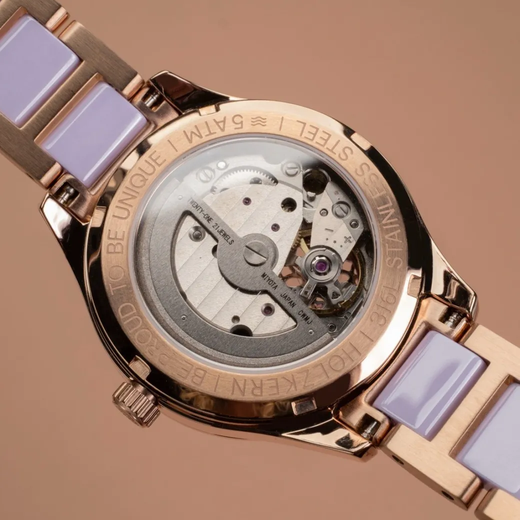 Holzkern Kaleidoscopic|DAMES Horloges