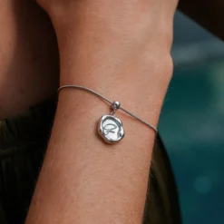 Holzkern Letterbedel A-Z|DAMES Charms|Sieraden