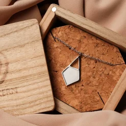 Holzkern Mandala ketting|DAMES Sieraden|Kettingen
