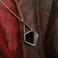 Holzkern Mandala Ketting|DAMES Kettingen|Sieraden