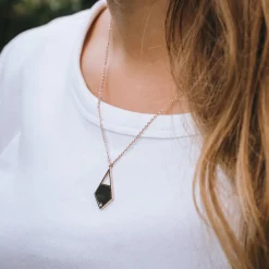 Holzkern Mandala Ketting|DAMES Kettingen|Sieraden