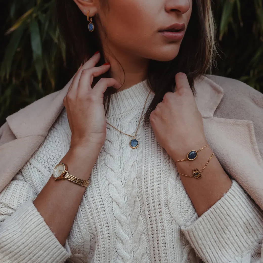 Holzkern Mirror Ketting|DAMES Kettingen|Sieraden