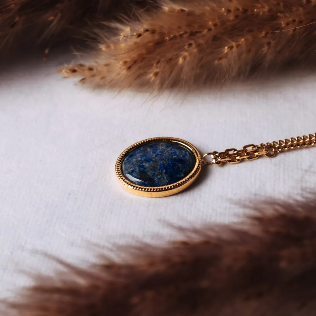 Holzkern Mirror Ketting|DAMES Kettingen|Sieraden