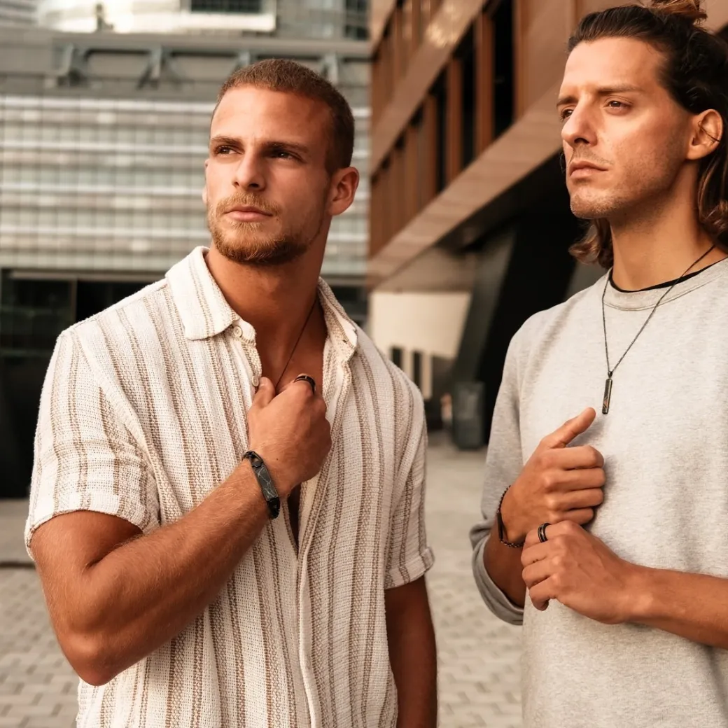 Holzkern Modulus Armband|Heren Armbanden|Sieraden