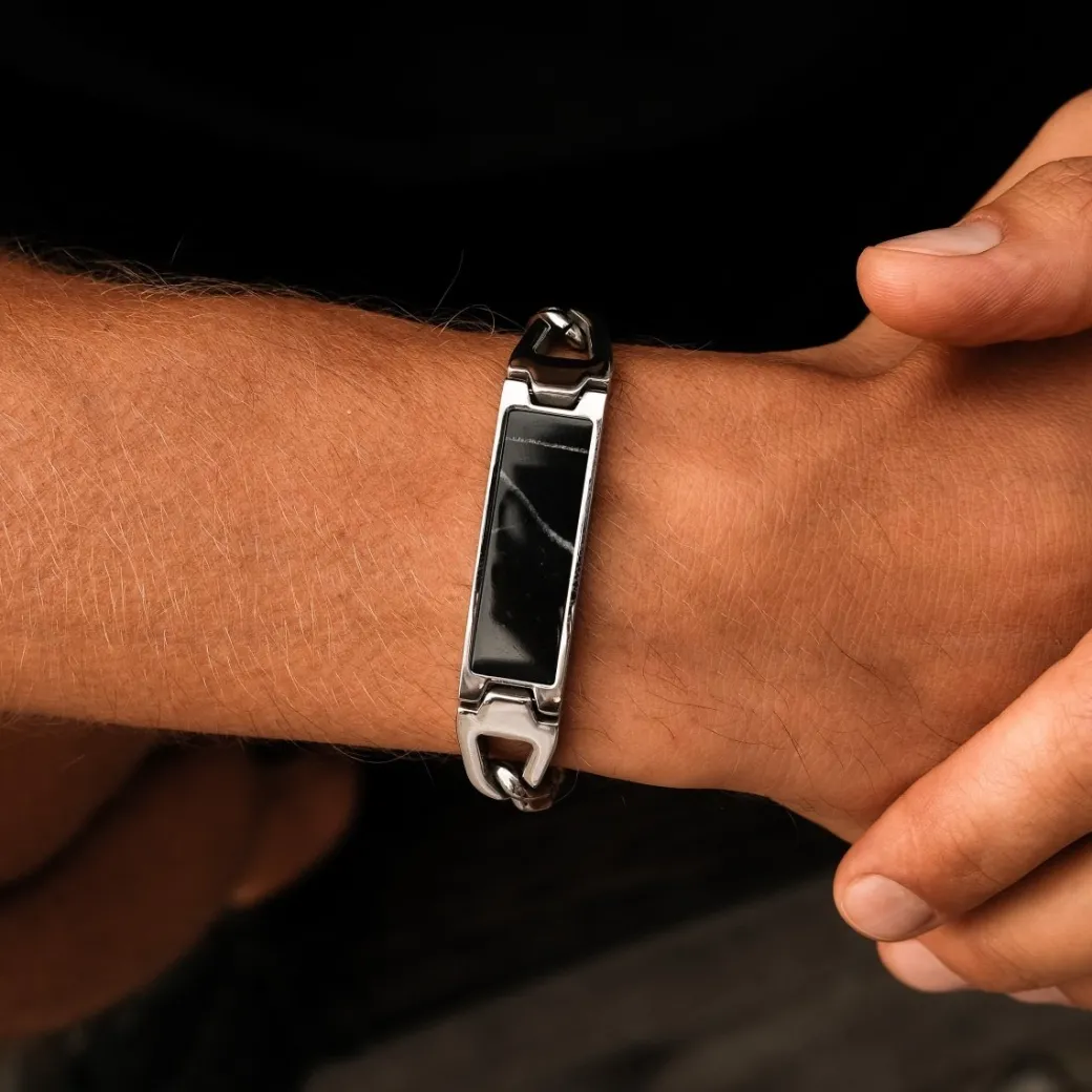Holzkern Modulus Armband|Heren Armbanden|Sieraden