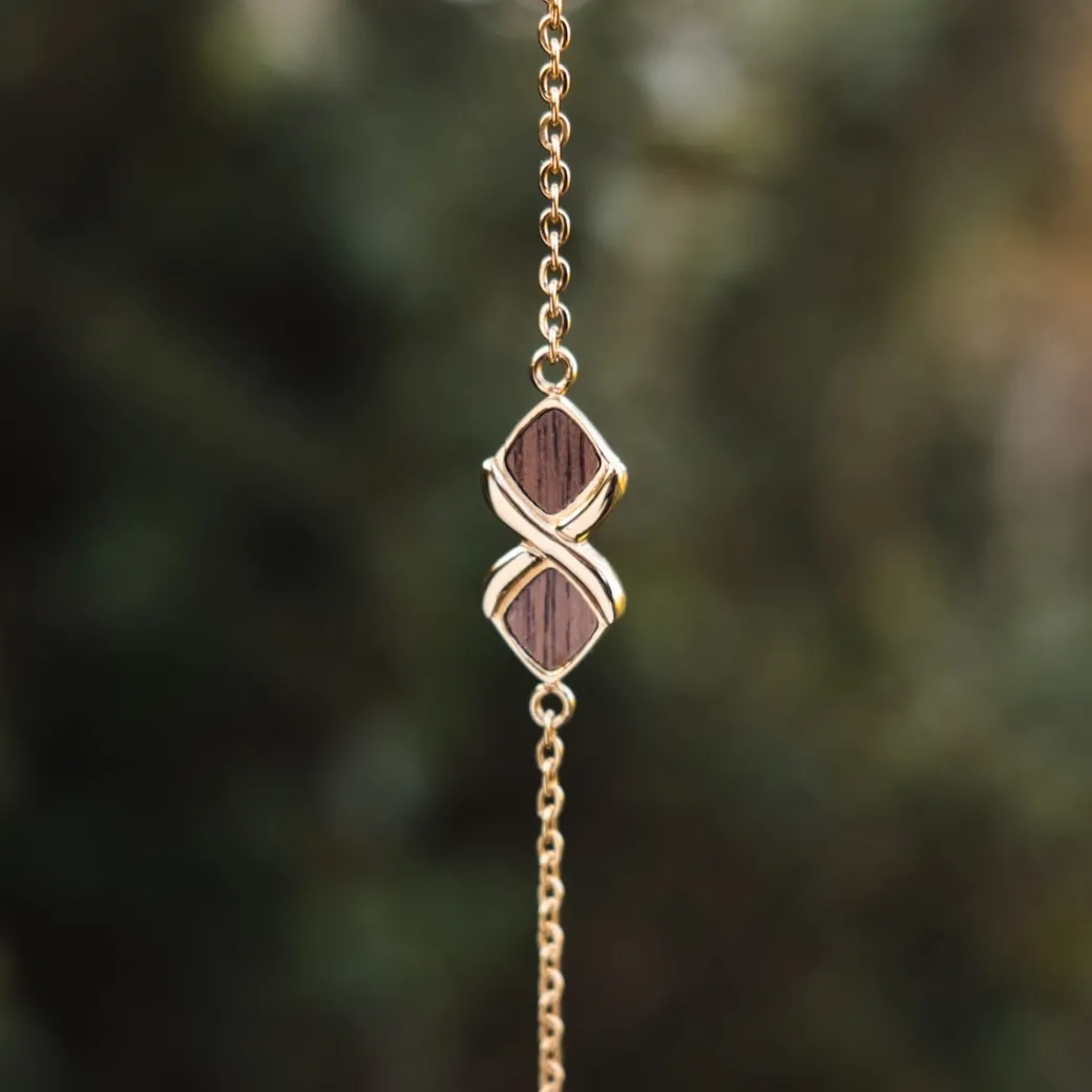 Holzkern Mosaic Armband|DAMES Armbanden|Sieraden