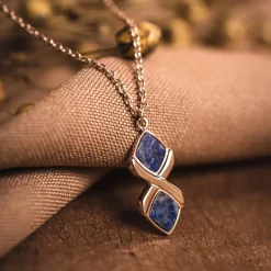 Holzkern Mosaic Ketting|DAMES Kettingen|Sieraden