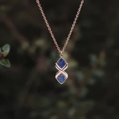 Holzkern Mosaic Ketting|DAMES Kettingen|Sieraden