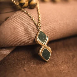 Holzkern Mosaic Ketting|DAMES Kettingen|Sieraden