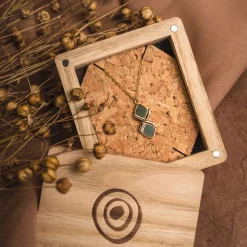 Holzkern Mosaic Ketting|DAMES Kettingen|Sieraden
