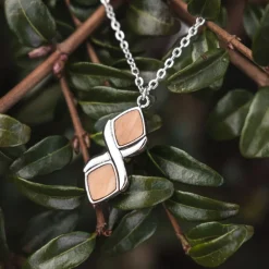 Holzkern Mosaic Ketting|DAMES Kettingen|Sieraden