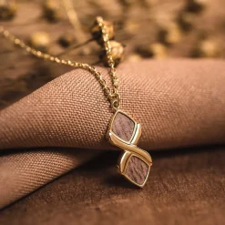 Holzkern Mosaic Ketting|DAMES Kettingen|Sieraden