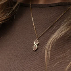 Holzkern Mosaic Ketting|DAMES Kettingen|Sieraden