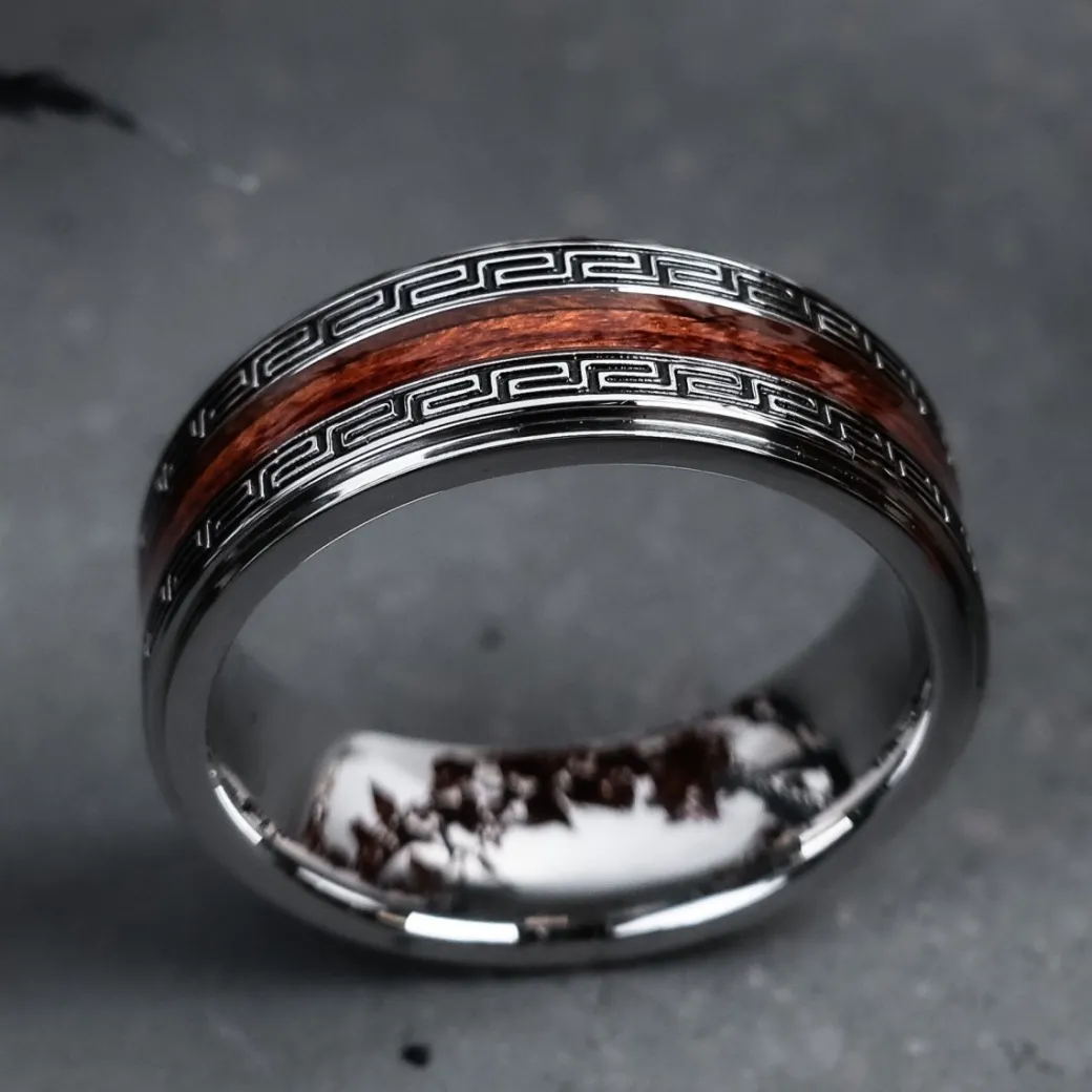 Holzkern Numerary Ring|Heren Ringen|Sieraden