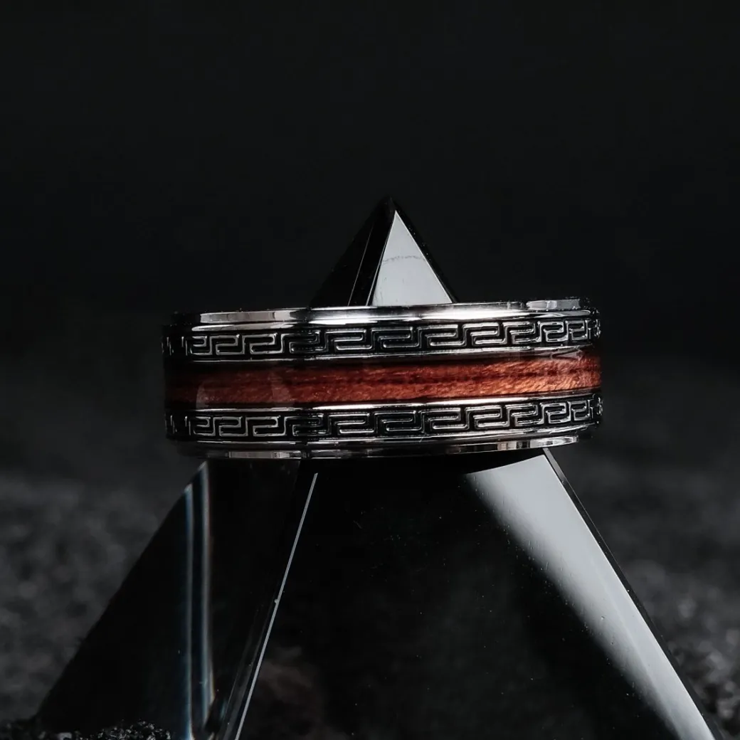 Holzkern Numerary Ring|Heren Ringen|Sieraden