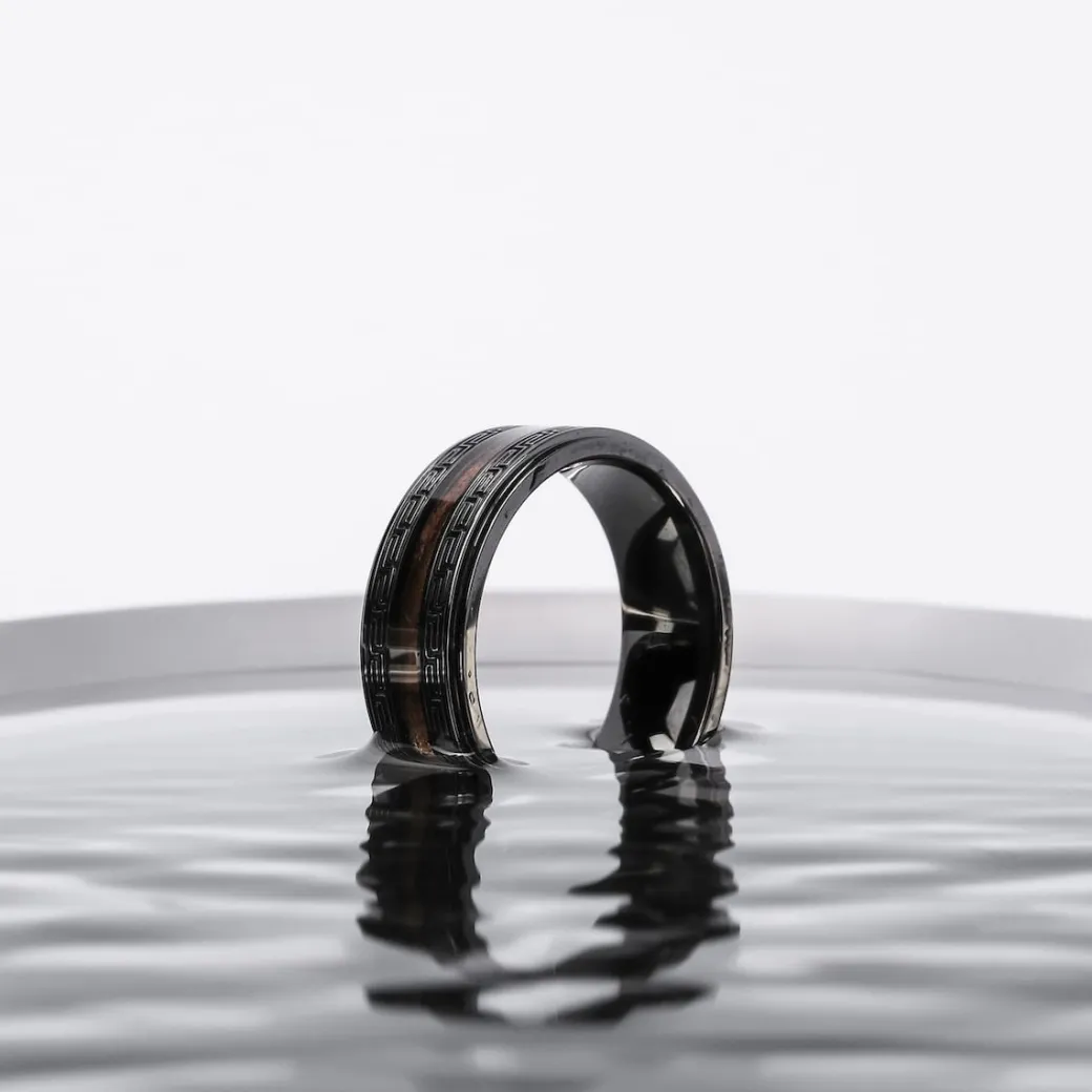 Holzkern Numerary Ring|Heren Ringen|Sieraden