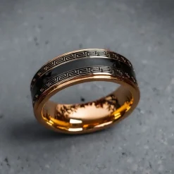 Holzkern Numerary Ring|Heren Ringen|Sieraden