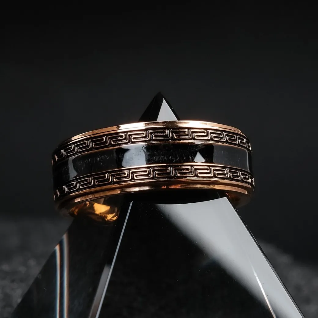 Holzkern Numerary Ring|Heren Ringen|Sieraden