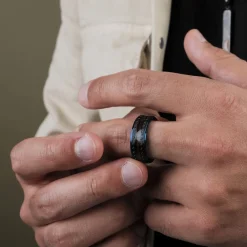Holzkern Numerary Ring|Heren Ringen|Sieraden