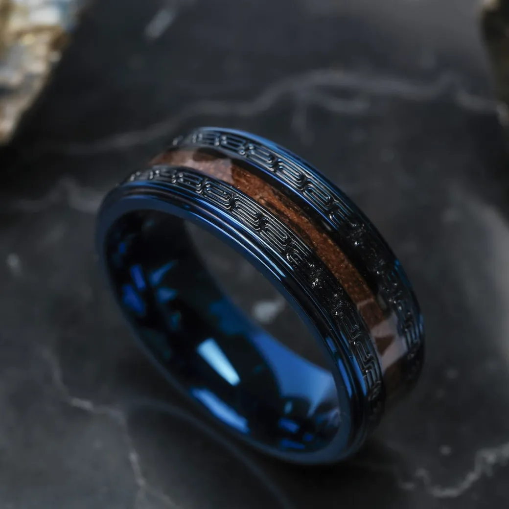 Holzkern Numerary Ring|Heren Ringen|Sieraden