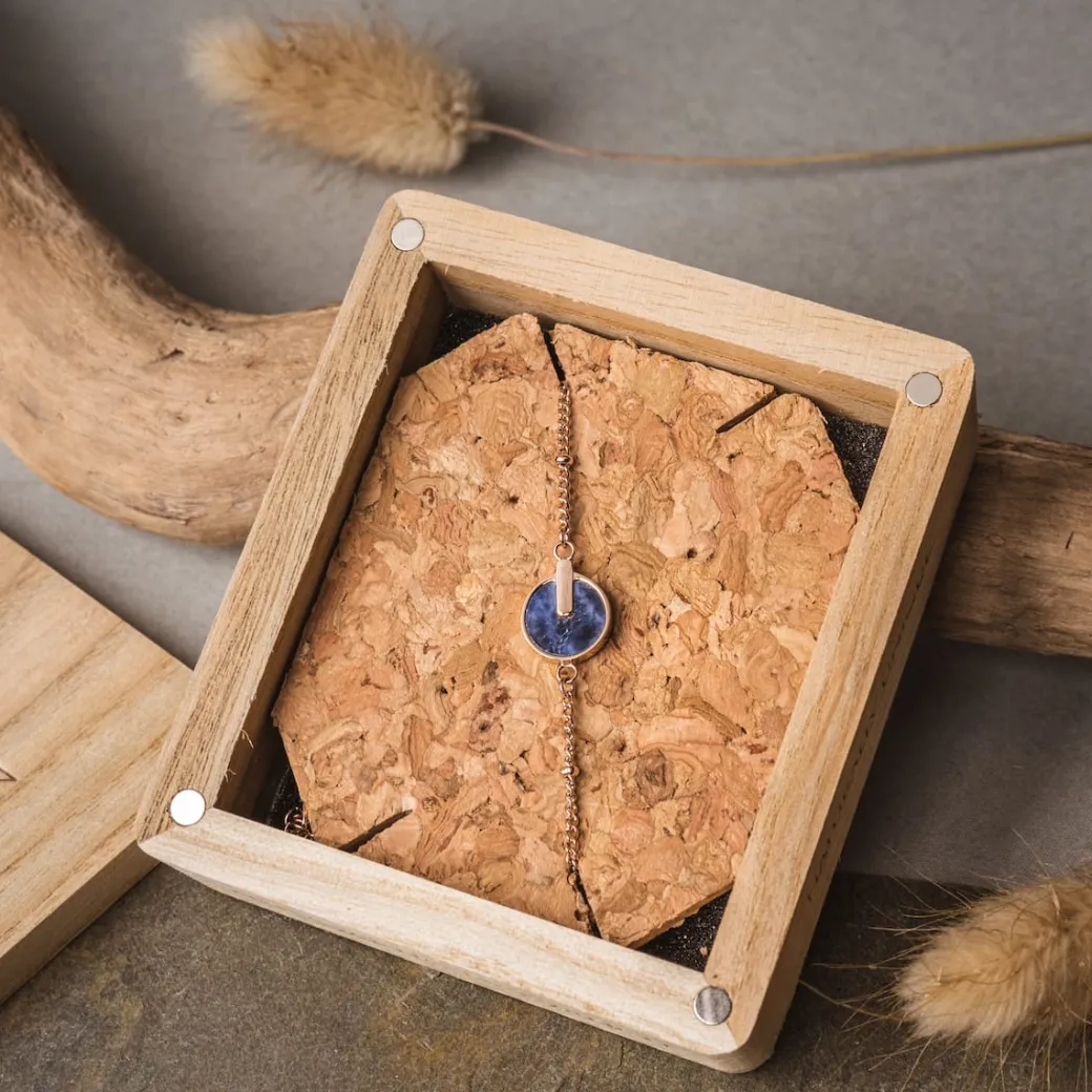 Holzkern Opacity Armband|DAMES Armbanden|Sieraden