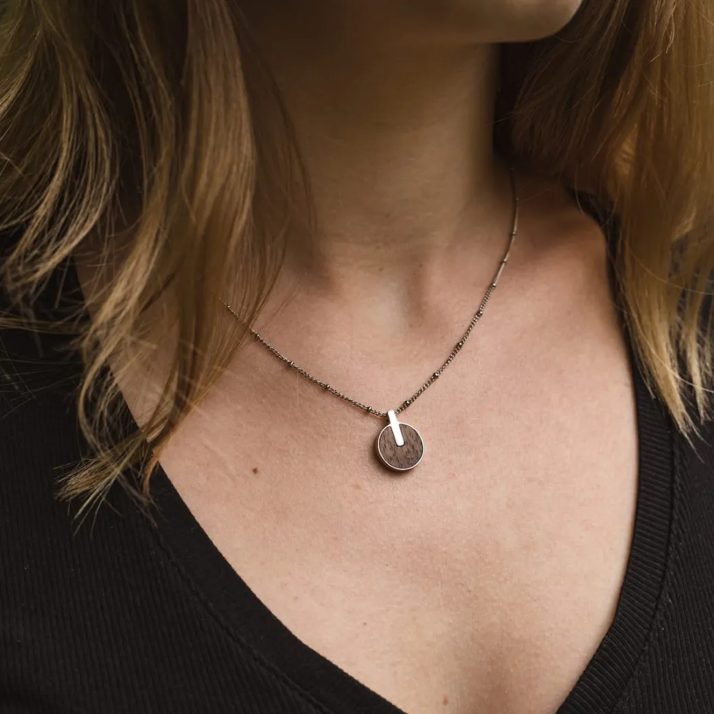 Holzkern Opacity Ketting|DAMES Sieraden|Kettingen
