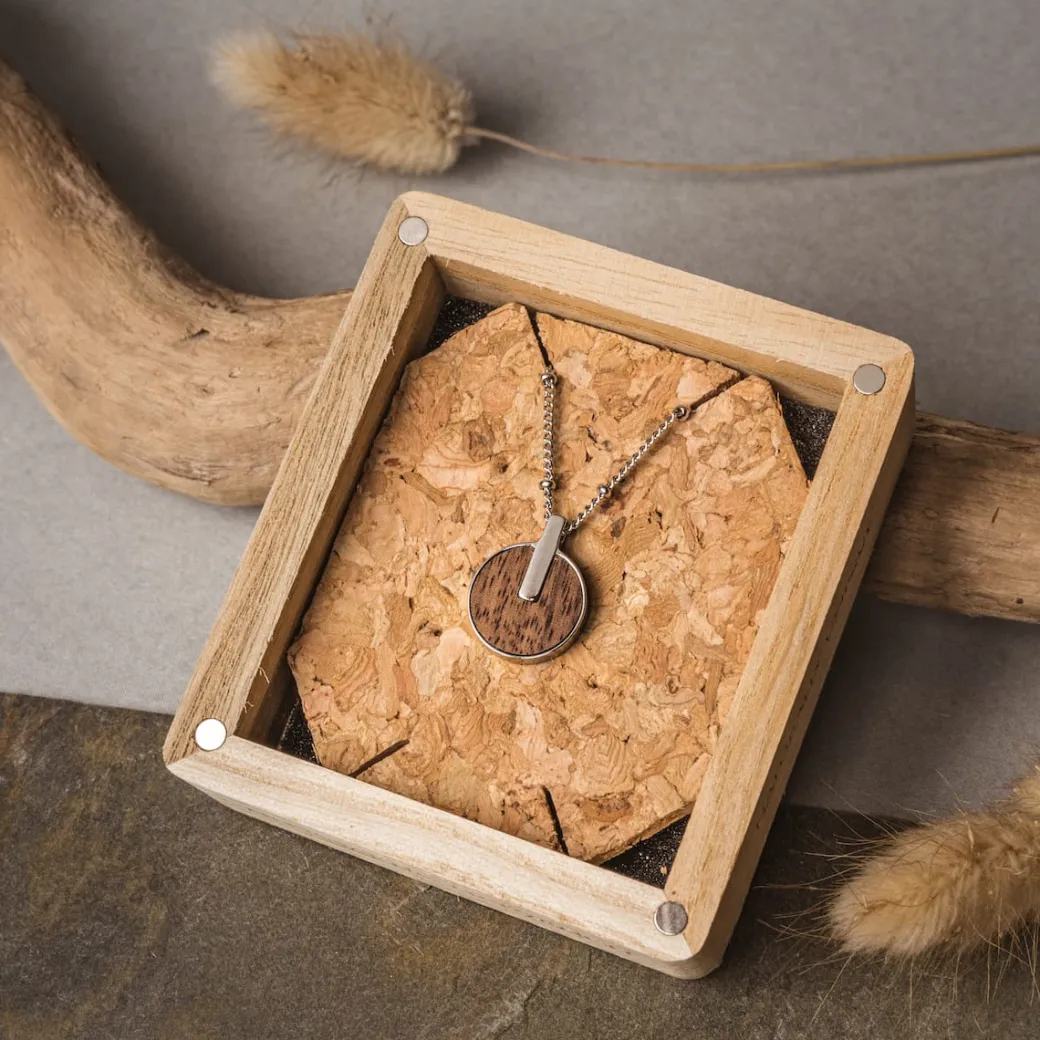 Holzkern Opacity Ketting|DAMES Sieraden|Kettingen