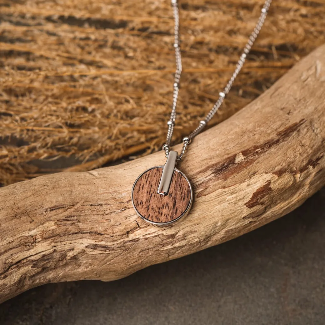 Holzkern Opacity Ketting|DAMES Sieraden|Kettingen