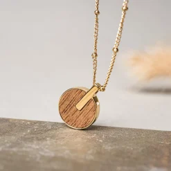 Holzkern Opacity Ketting|DAMES Kettingen|Sieraden