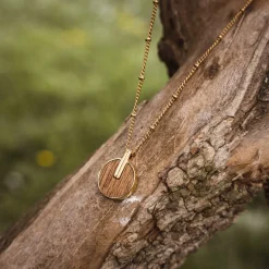 Holzkern Opacity Ketting|DAMES Kettingen|Sieraden
