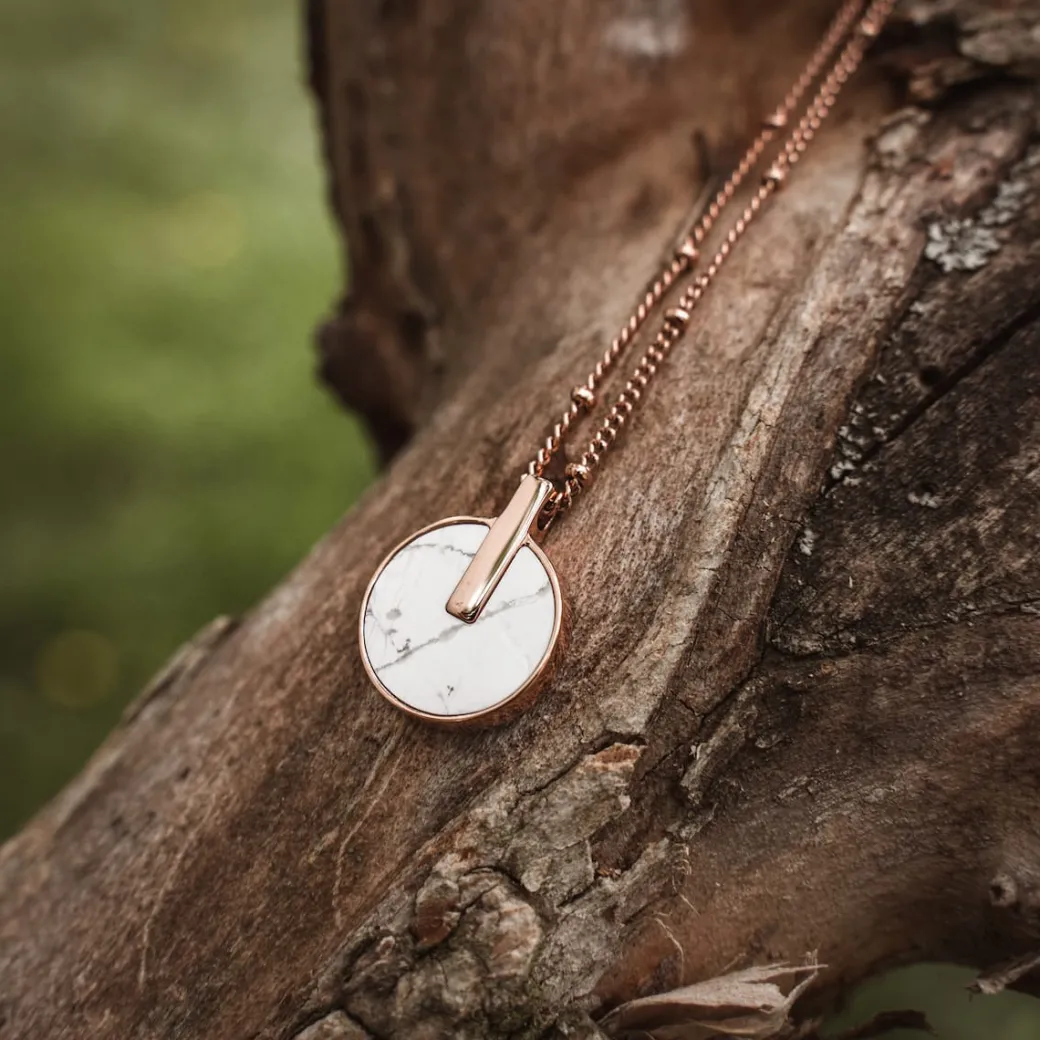 Holzkern Opacity Ketting|DAMES Kettingen|Sieraden