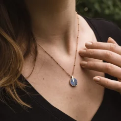 Holzkern Opacity Ketting|DAMES Kettingen|Sieraden