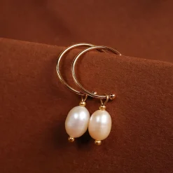 Holzkern Panoramic Oorbellen|DAMES Oorbellen|Sieraden