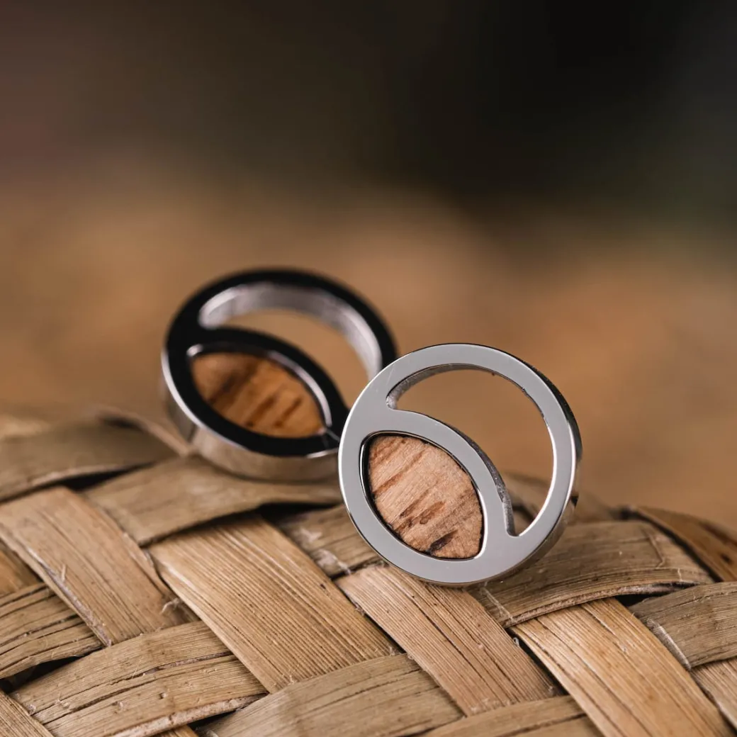 Holzkern Perception Oorbellen|DAMES Oorbellen|Sieraden