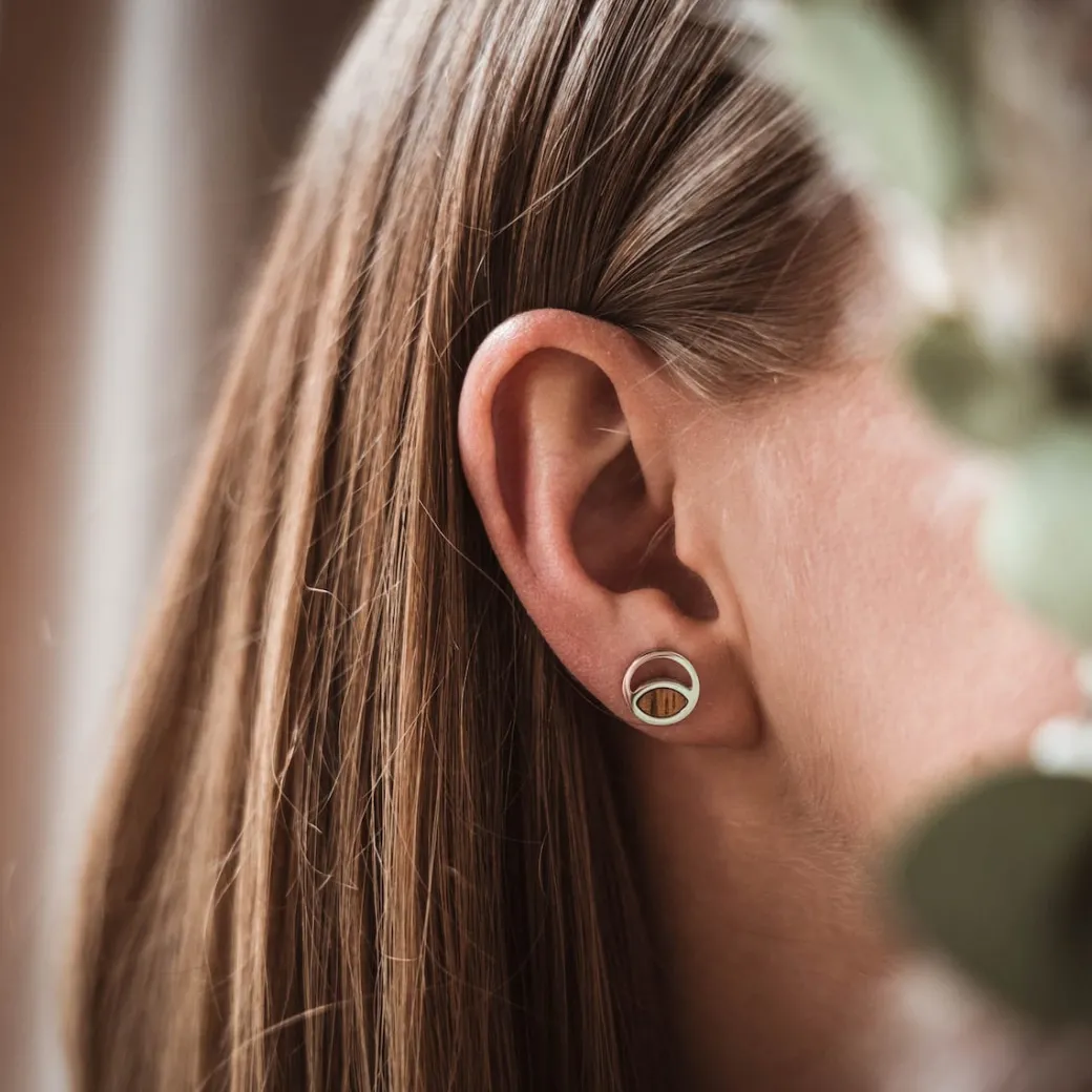 Holzkern Perception Oorbellen|DAMES Oorbellen|Sieraden