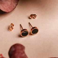 Holzkern Pigment Oorbellen|DAMES Oorbellen|Sieraden