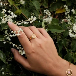 Holzkern Pixa Ring|DAMES Ringen|Sieraden