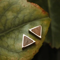 Holzkern Scale Oorbellen|DAMES Oorbellen|Sieraden