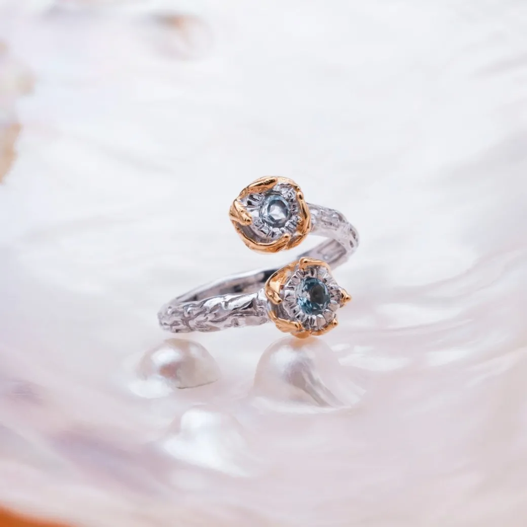 Holzkern Silverstream Ring|DAMES Ringen|Sieraden