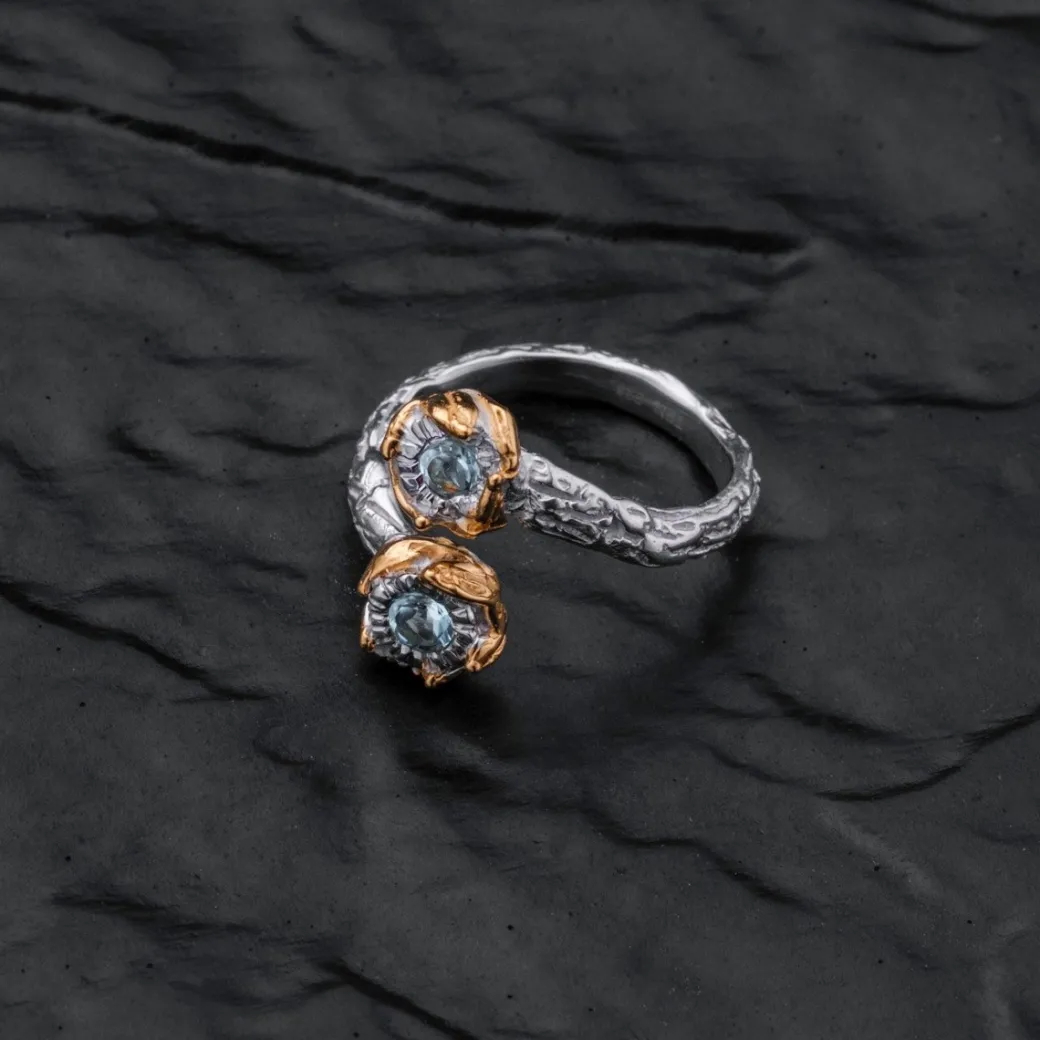 Holzkern Silverstream Ring|DAMES Ringen|Sieraden