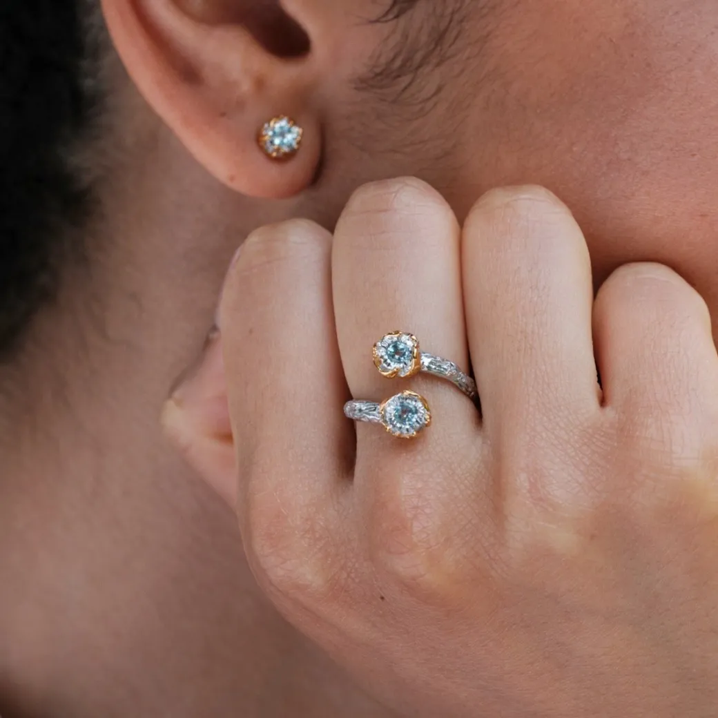 Holzkern Silverstream Ring|DAMES Ringen|Sieraden