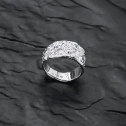 Holzkern Silverstream Ring|DAMES Ringen|Sieraden