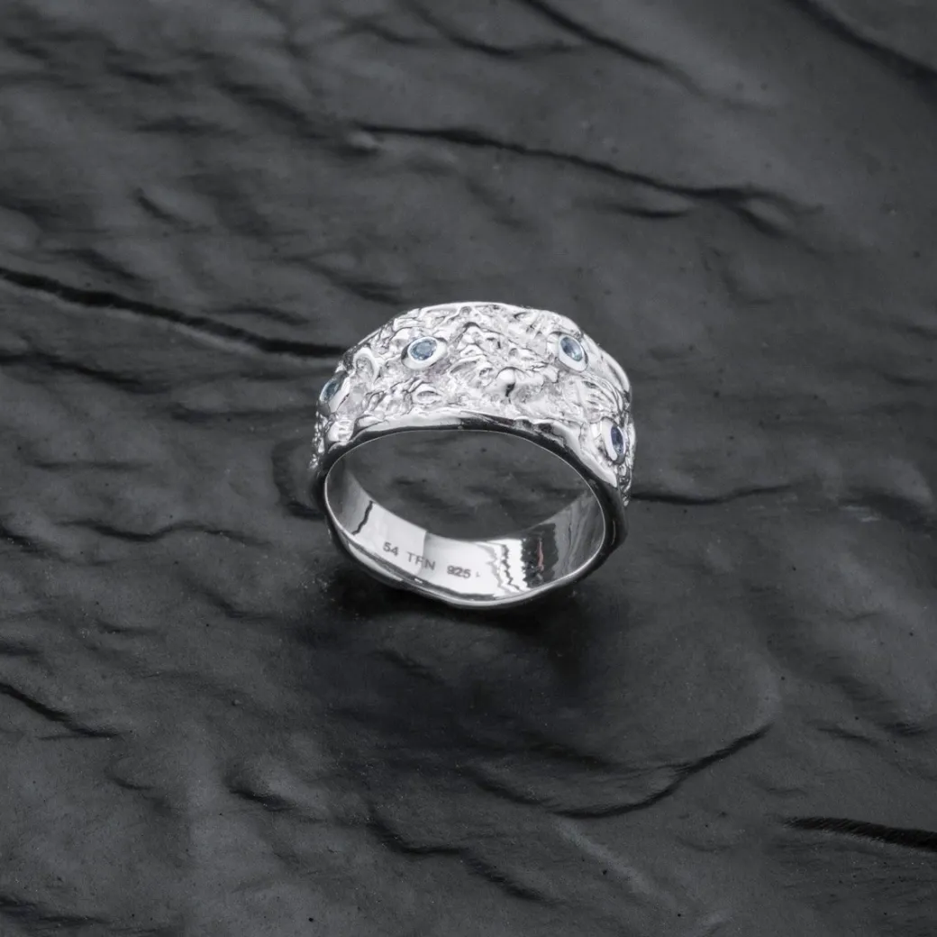 Holzkern Silverstream Ring|DAMES Ringen|Sieraden