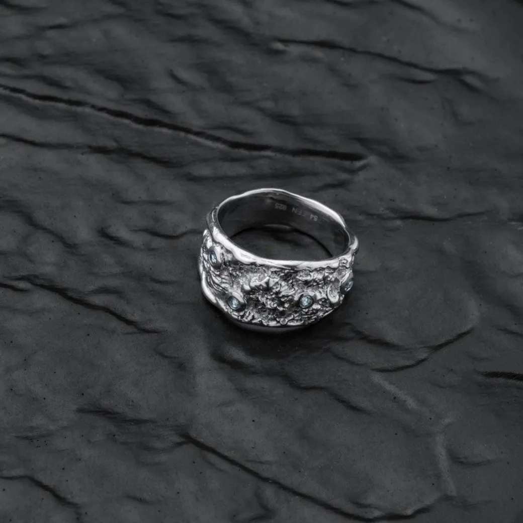 Holzkern Silverstream Ring|DAMES Ringen|Sieraden