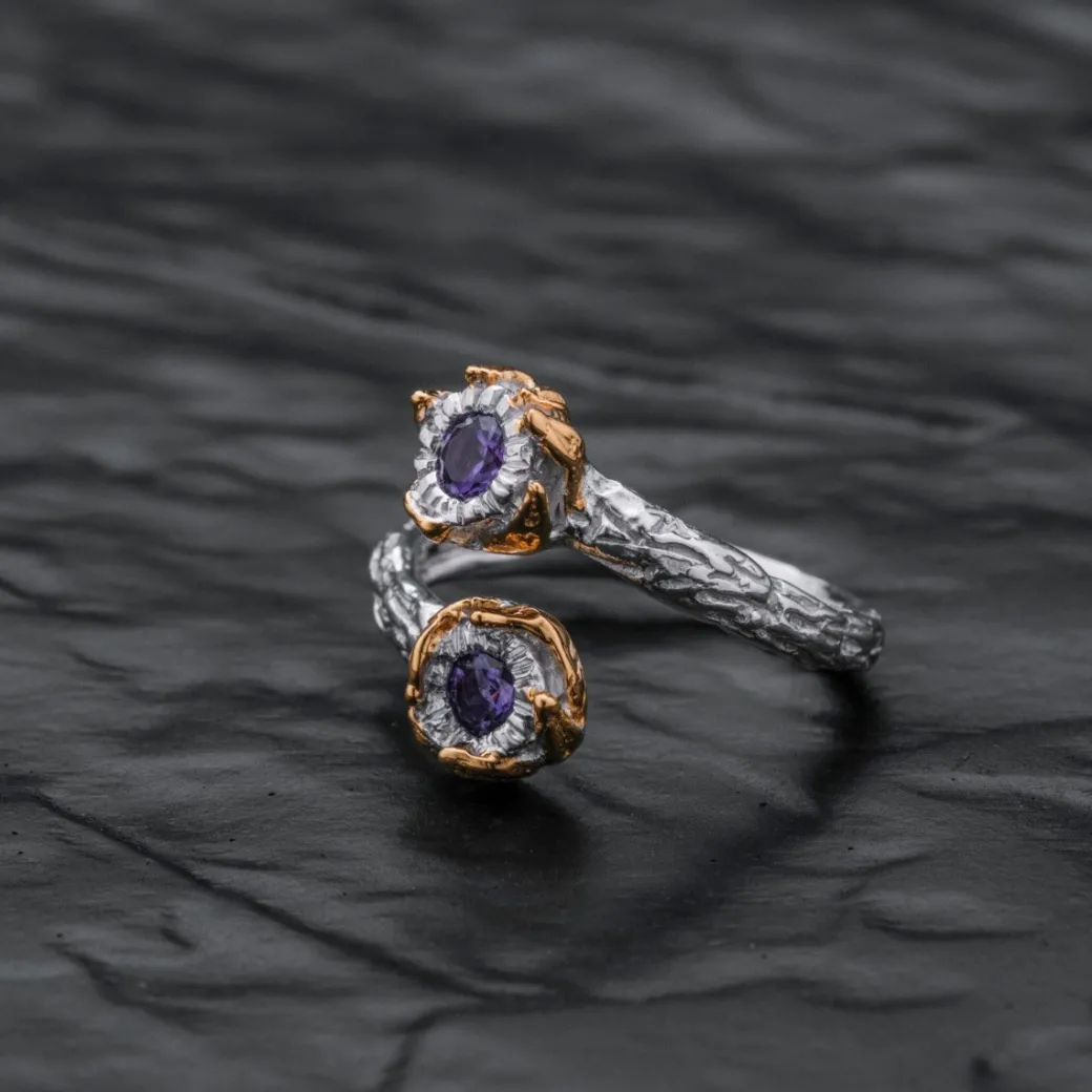 Holzkern Silverstream Ring|DAMES Ringen|Sieraden