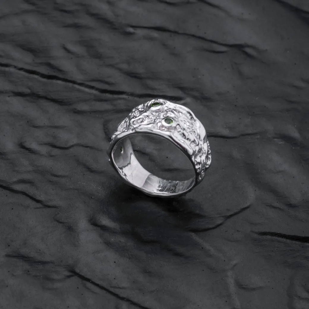 Holzkern Silverstream Ring|DAMES Ringen|Sieraden